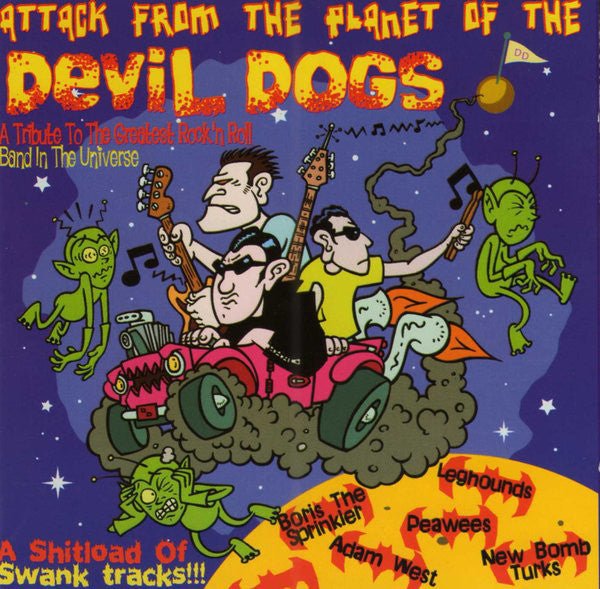 Various Artists - Attack From the Planet of the Devil Dogs (Used CD) - Mad World Records