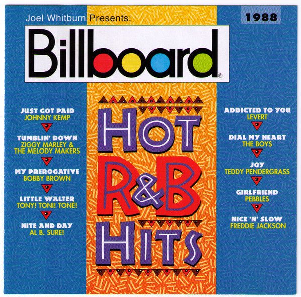 Various Artists - Billboard Hot R&B Hits, 1988 (Used CD) - Mad World Records