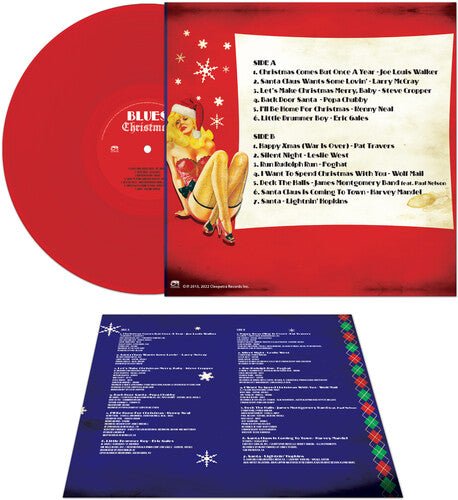 Various Artists ‎ - Blues Christmas [Red Vinyl] (New Vinyl LP) - Mad World Records