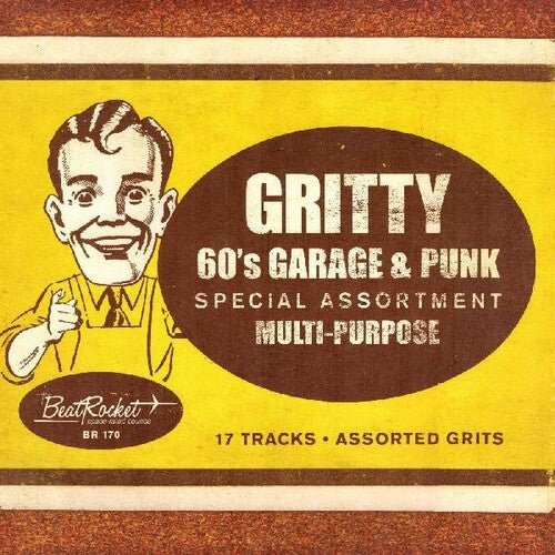 Various Artists - Gritty '60s Garage & Punk [Colored Vinyl] (New Vinyl LP) - Mad World Records