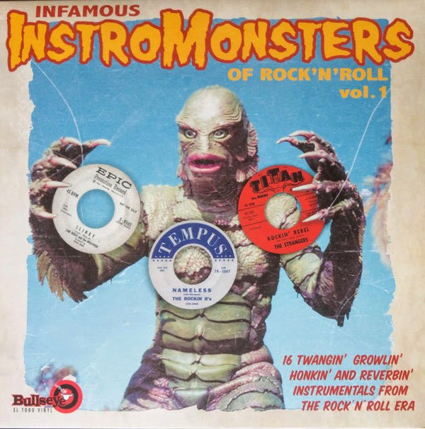 Various Artists - Instro - Monsters Of Rock & Roll Vol 1 (New Vinyl LP) - Mad World Records