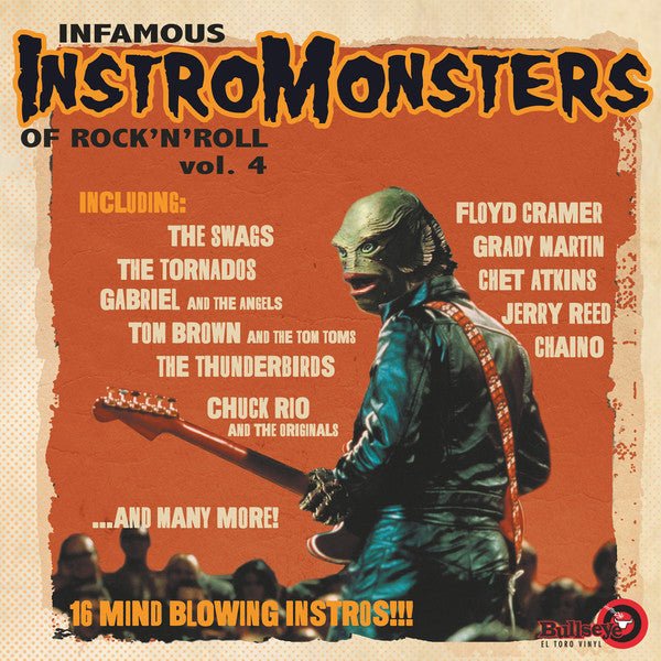 Various Artists - Instro - Monsters Of Rock & Roll Vol 4 (New Vinyl LP) - Mad World Records