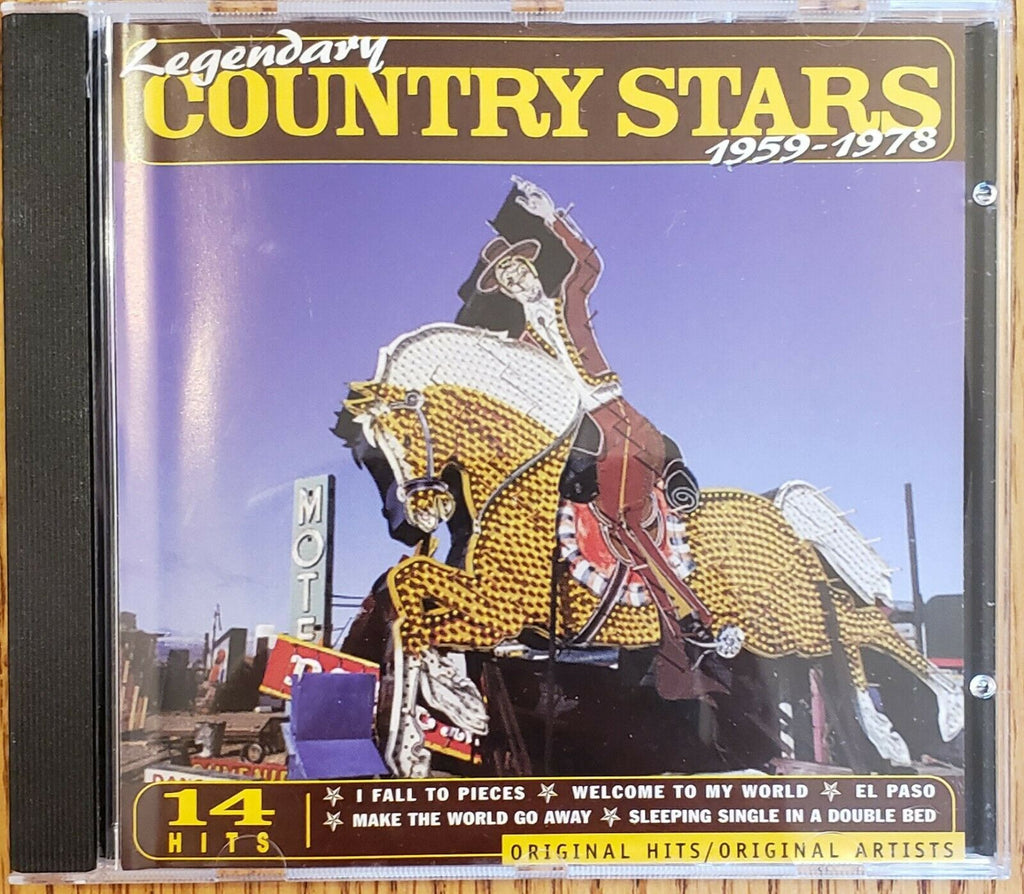 Various Artists - Legendary Country Stars 1959 - 1978 (Used CD) - Mad World Records