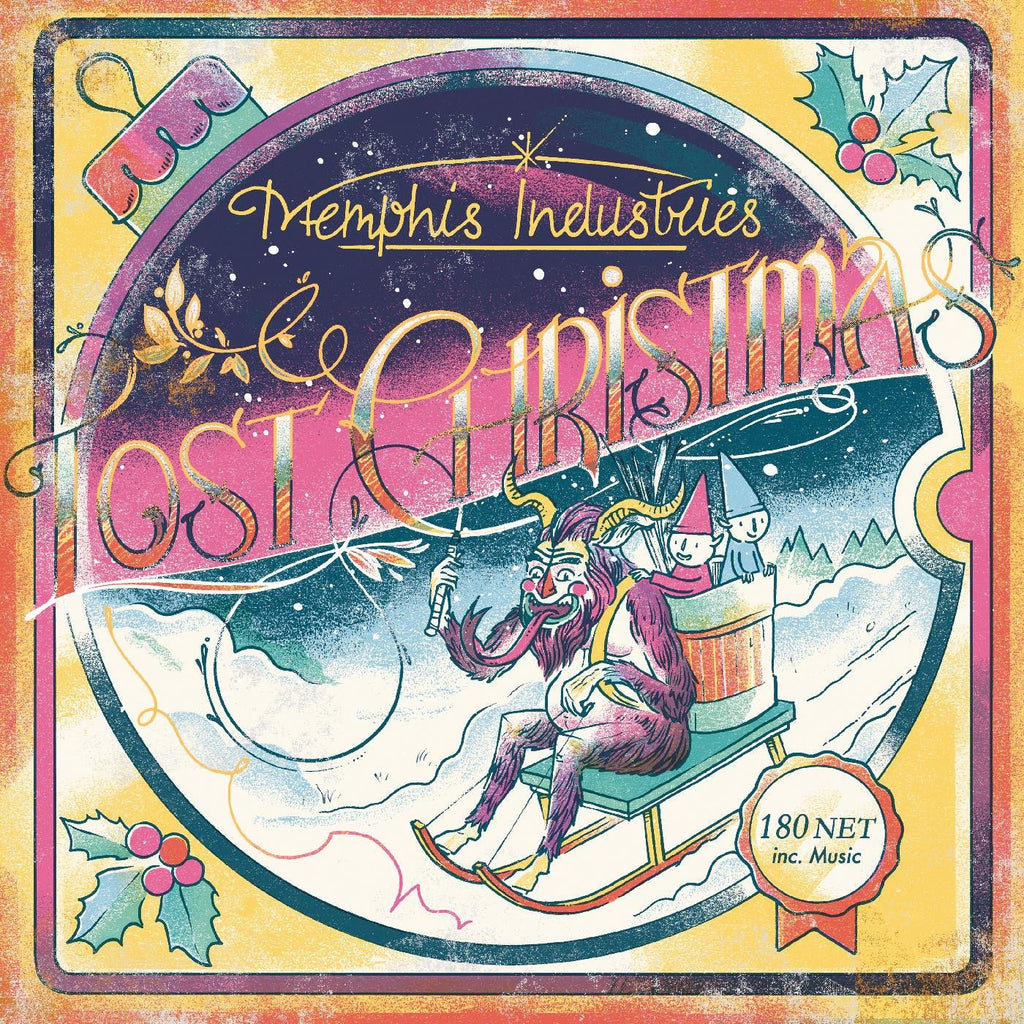 Various Artists - Lost Christmas : Festive Memphis Industries Selection Box [Tri - color Red Green & Gold Vinyl] (New Vinyl LP) - Mad World Records