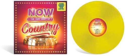 Various Artists - Now Country: The Very Best Of (15th Anniversary Edition) [Yellow Vinyl] (New Vinyl LP) - Mad World Records