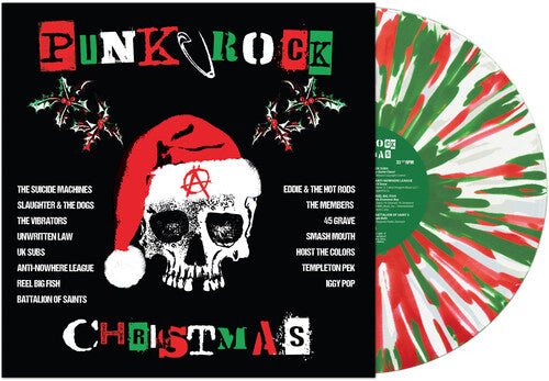 Various Artists ‎ - Punk Rock Christmas [Splatter Vinyl] (New Vinyl LP) - Mad World Records