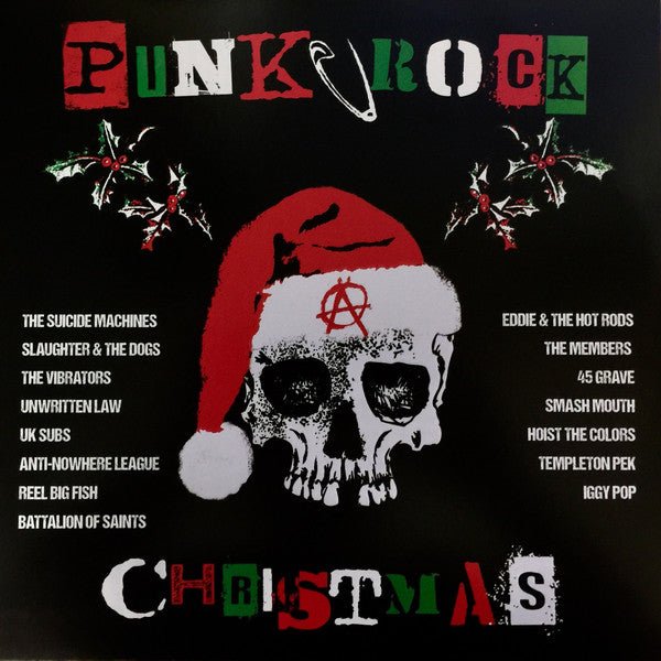 Various Artists ‎ - Punk Rock Christmas [Splatter Vinyl] (New Vinyl LP) - Mad World Records