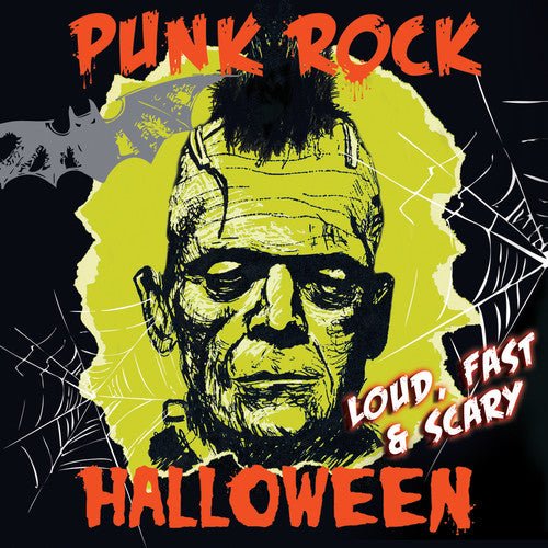 Various Artists - Punk Rock Halloween: Loud, Fast & Scary [Orange Vinyl] (New Vinyl LP) - Mad World Records