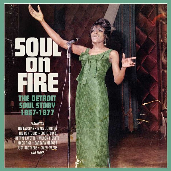 Various Artists - Soul On Fire: Detroit Soul Story 1957 - 1977 (Used CD) - Mad World Records