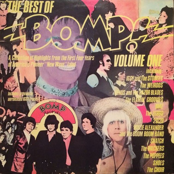 Various Artists - The Best Of Bomp - Volume One [White Vinyl] (Used Vinyl LP) - Mad World Records