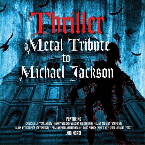 Various Artists - Thriller: A Metal Tribute To Michael Jackson [Red, Blue Splatter Vinyl] (New Vinyl LP) - Mad World Records