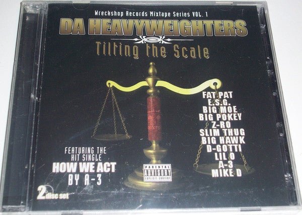 Various - Da Heavyweighters Tilting the S (New CD) - Mad World Records