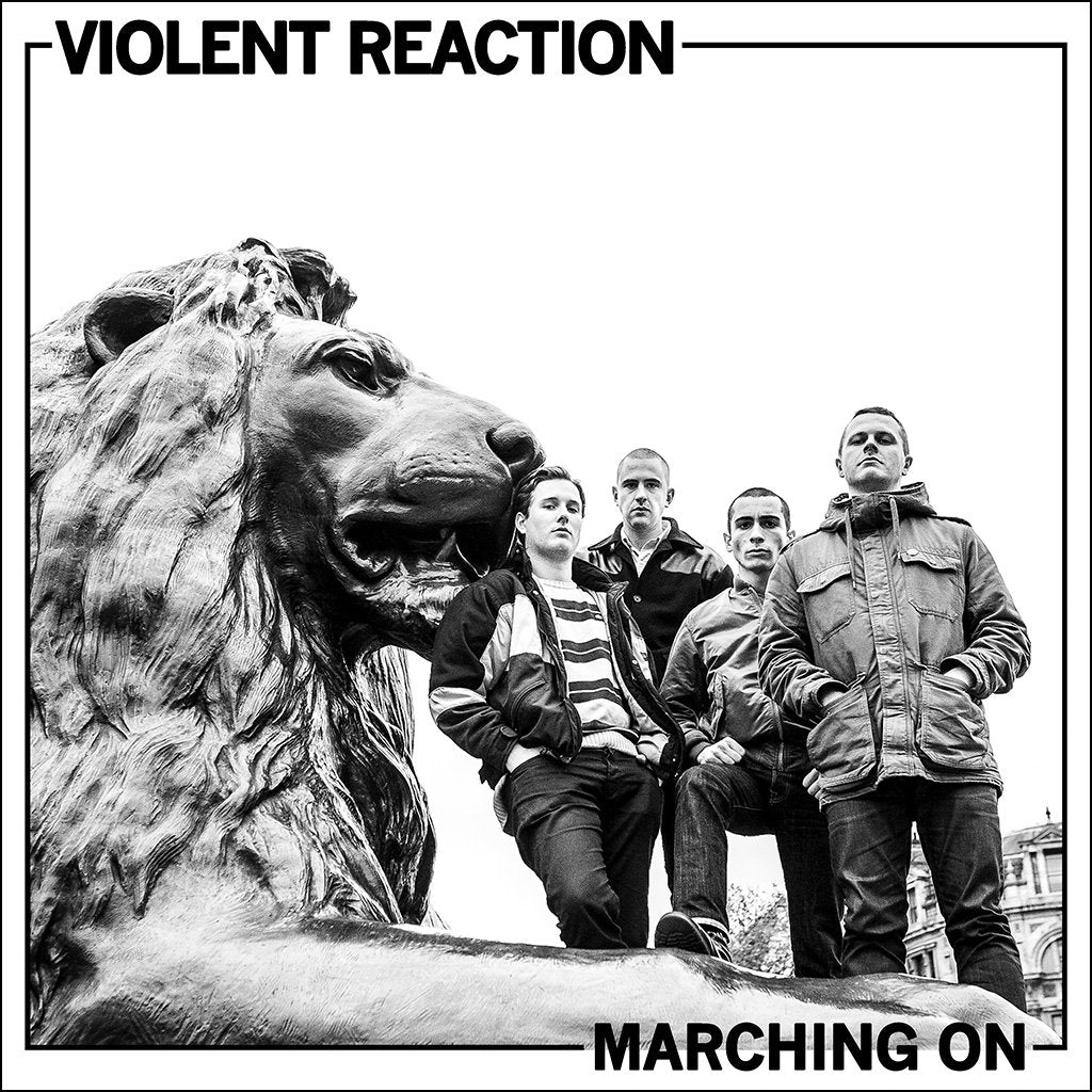 Violent Reaction - Marching On [Green Vinyl] (New Vinyl LP) - Mad World Records