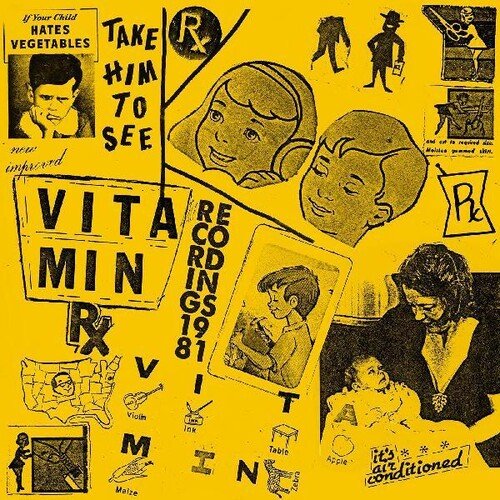 Vitamin - Recordings 1981 [White Vinyl] (New Vinyl LP) - Mad World Records