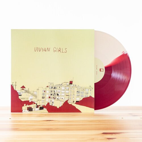 Vivian Girls - Vivian Girls [Cream / Maroon Vinyl (New Vinyl LP) - Mad World Records