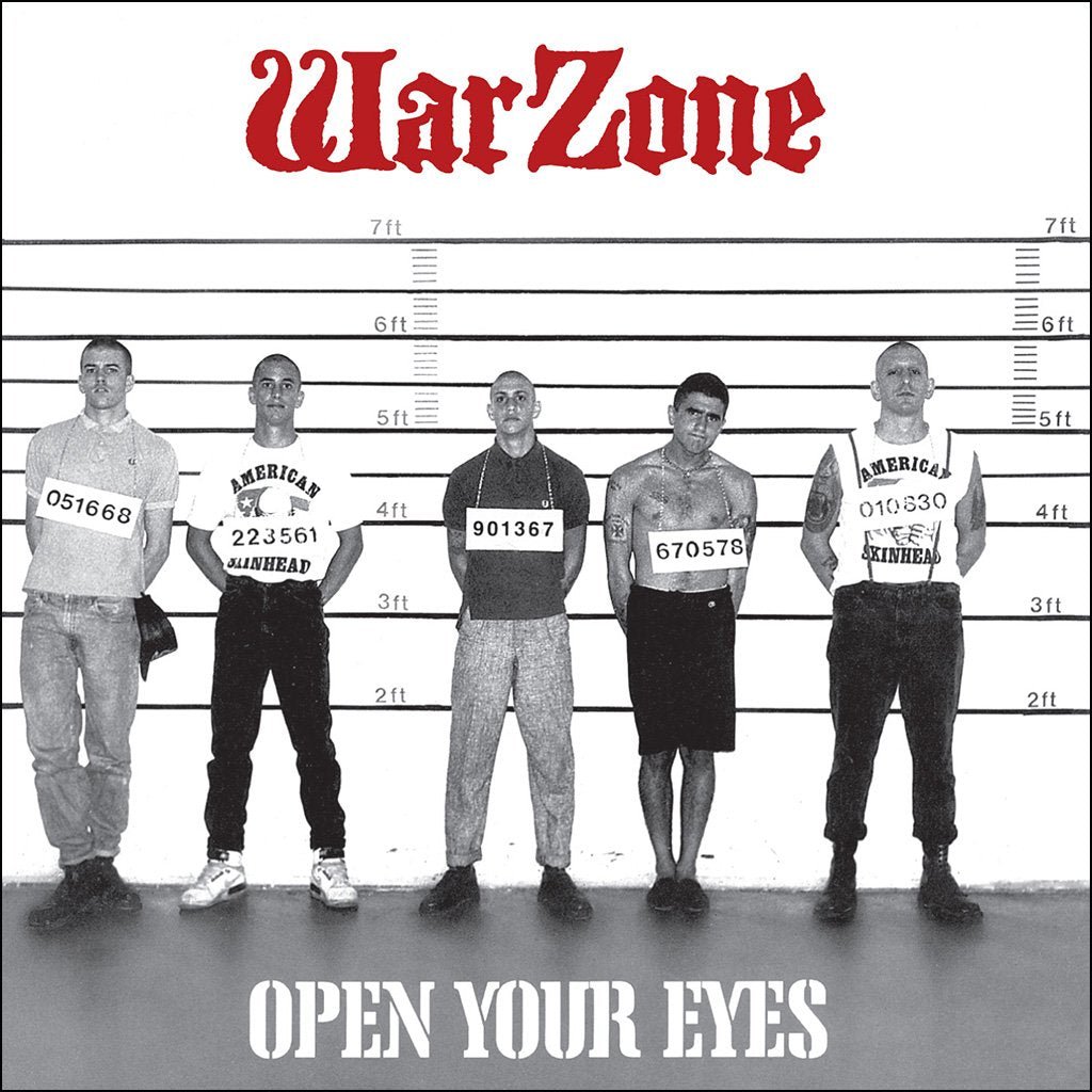 Warzone - Open Your Eyes [Red Vinyl] (New Vinyl LP) - Mad World Records