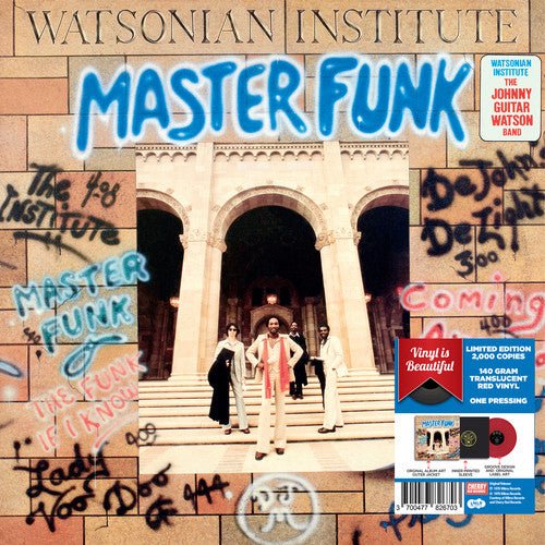 Watson Institute - Master Funk [Red Vinyl] (New Vinyl LP) - Mad World Records