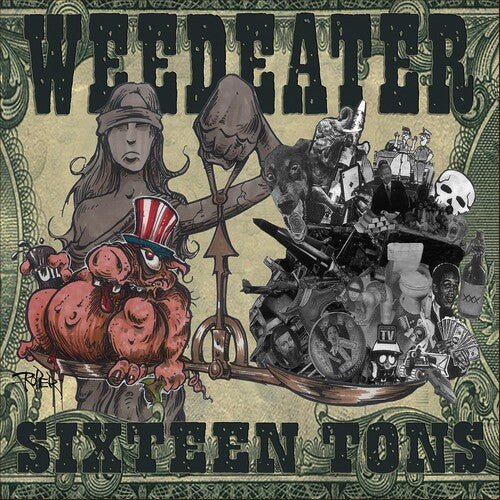 Weedeater - Sixteen Tons [Bone White Vinyl] (New Vinyl LP) - Mad World Records