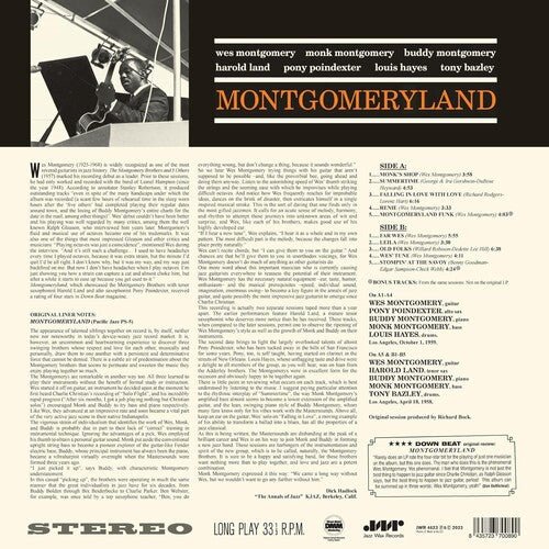 Wes Montgomery - Montgomeryland [W/ Bonus Tracks] [Import] (New Vinyl LP) - Mad World Records