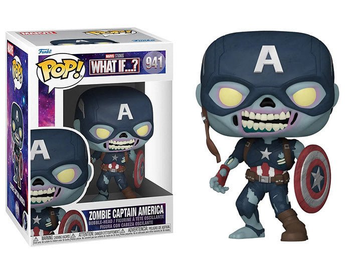What If - Zombie Captain America #941 (Funko Pop) - Mad World Records