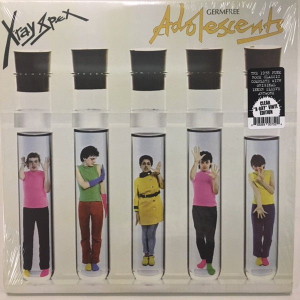 X - Ray Spex - Germfree Adolescents [Clear Vinyl] (New Vinyl LP) - Mad World Records