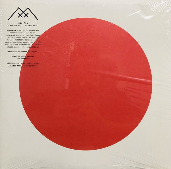 Xiu Xiu - Plays the Music of Twin Peaks [White & Clear Vinyl] (New Vinyl LP) - Mad World Records