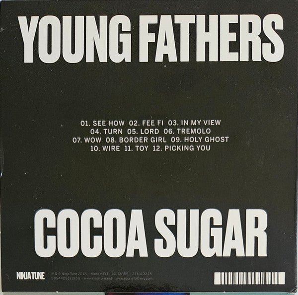 Young Fathers - Cocoa Sugar (New CD) - Mad World Records