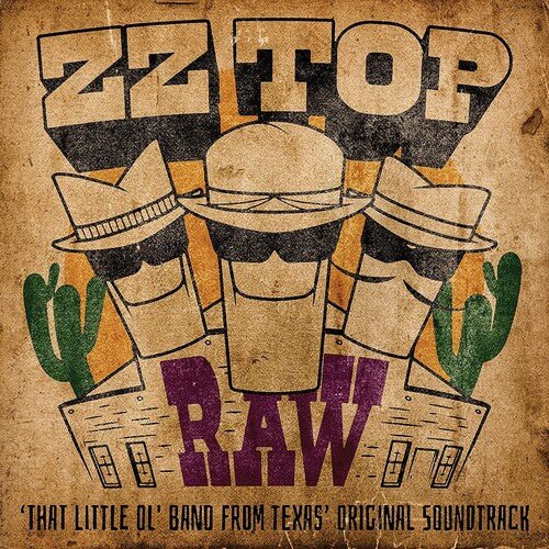 ZZ Top - RAW: That Little Ol' Band From Texas (Original Soundtrack) [Tangerine Vinyl] (New Vinyl LP) - Mad World Records