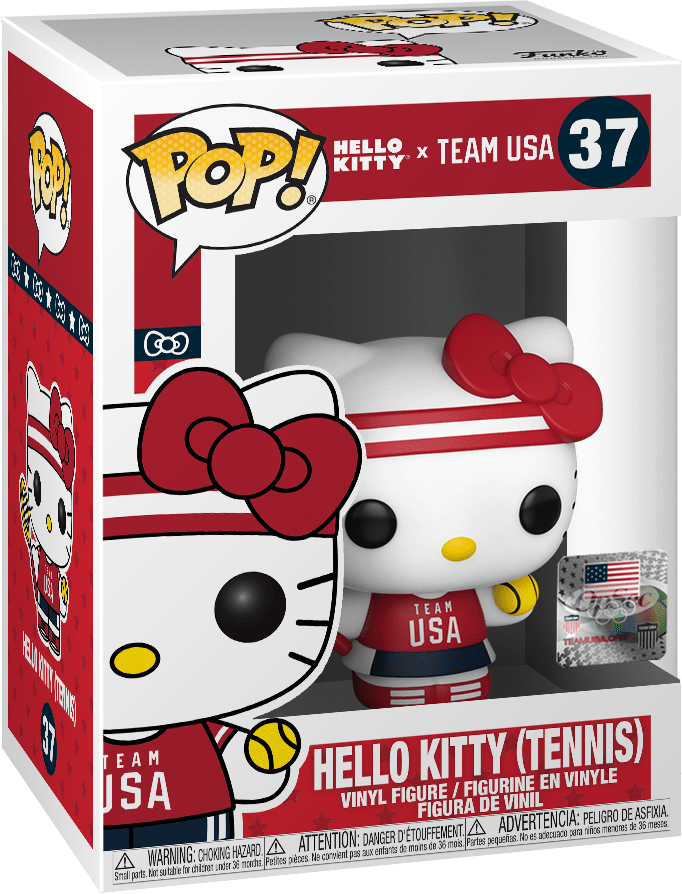 Hello Kitty x Team USA - Hello Kitty Tennis (Funko Pop) – Mad World Records