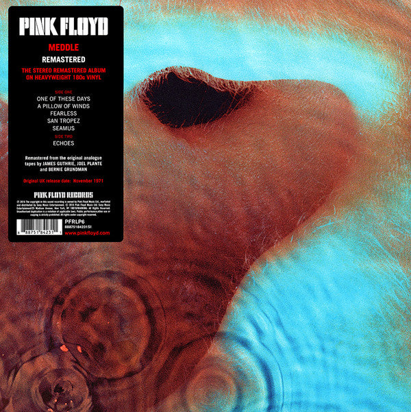 Pink Floyd Meddle Vinilo Nuevo Lp